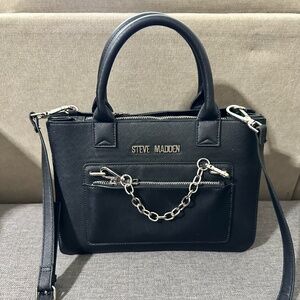 Steve Madden Black Purse